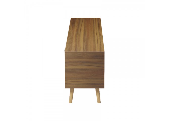 Έπιπλο τηλεόρασης Gorna pakoworld καρυδί 180x35x48.6εκ