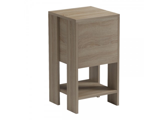 Κομοδίνο Reppo pakoworld sonoma 30x30x55εκ