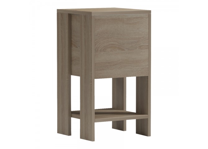 Κομοδίνο Reppo pakoworld sonoma 30x30x55εκ