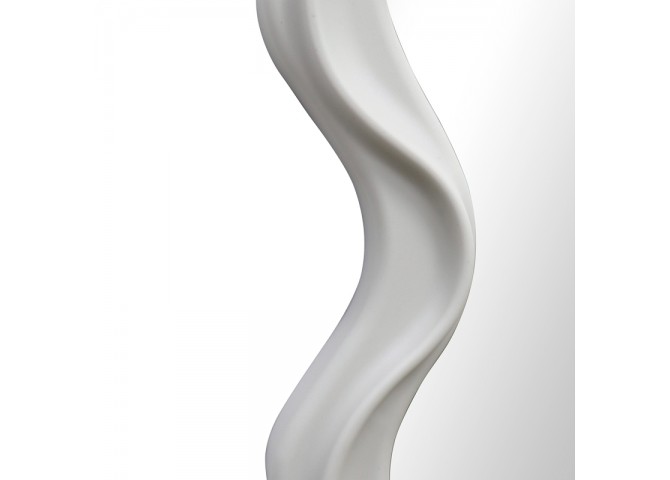 Καθρέπτης Liquid pakoworld pp σε λευκή απόχρωση 26x2.7x39εκ
