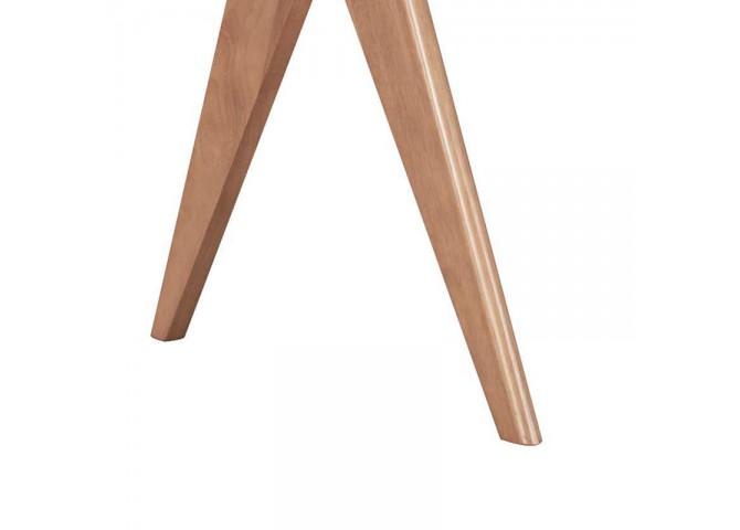 Τραπέζι Winslow pakoworld ξύλο rubberwood σε ανοιχτό καρυδί χρώμα 180x85x75εκ