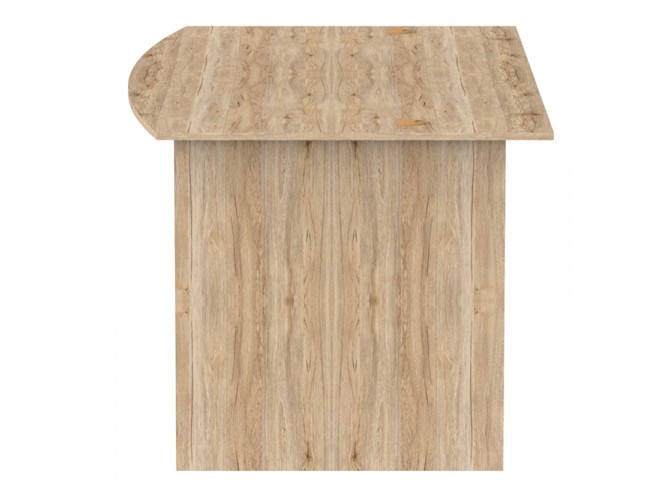 Γραφείο εργασίας Anze pakoworld φυσικό μελαμίνης 180x93.5x75εκ