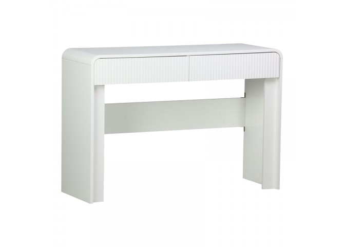 Κονσόλα Zeplen pakoworld λευκό mdf 110x38x75εκ