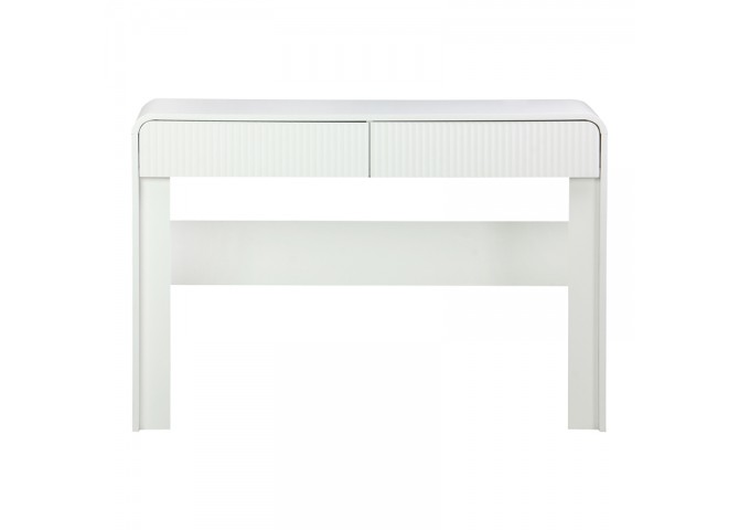 Κονσόλα Zeplen pakoworld λευκό mdf 110x38x75εκ