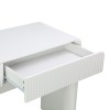Κονσόλα Zeplen pakoworld λευκό mdf 110x38x75εκ