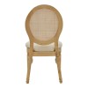 Καρέκλα Canco pakoworld φυσικό rubberwood-φυσικό rattan 50x55x98εκ
