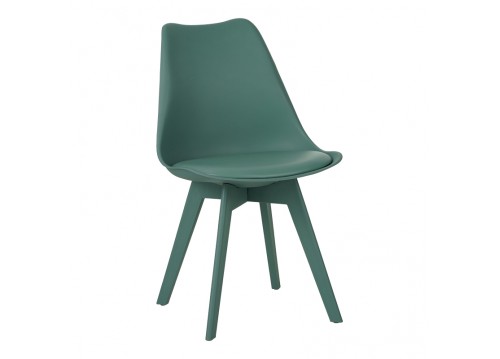 Καρέκλα Gaston I pakoworld PP-PU σε μέντα απόχρωση 48.5x53.5x81.5εκ