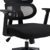 Καρέκλα γραφείου διευθυντή Cadrey pakoworld mesh μαύρο 67x64x120-128εκ