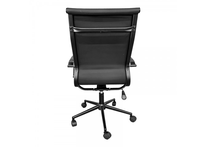 Καρέκλα γραφείου διευθυντή Valter pakoworld pu μαύρο 55.5x58x108εκ