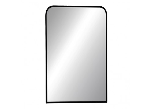 Καθρέπτης Classy Inart μαύρο αλουμίνιο 50x2.5x80εκ