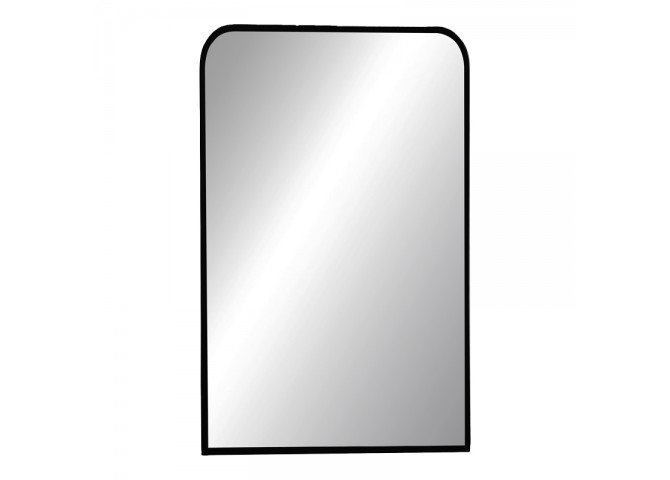 Καθρέπτης Classy Inart μαύρο αλουμίνιο 50x2.5x80εκ
