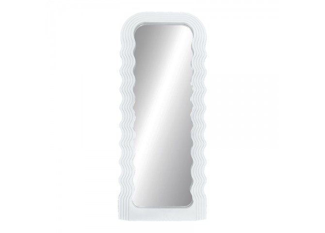 Καθρέπτης Maraya Inart λευκό PP 46x3.2x110εκ