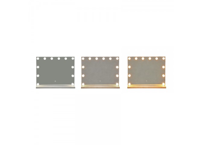 Καθρέπτης Belia pakoworld led 60x12x80εκ