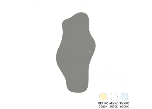 Καθρέπτης Eliona pakoworld led 60x2.5x120εκ