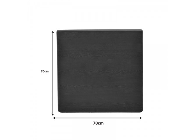 Επιφάνεια τραπεζιού Bello pakoworld τ.Werzalit wenge 70x70εκ