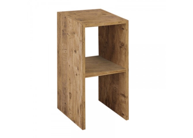 Κομοδίνο Deseo pakoworld σε oak απόχρωση  30x30x60εκ