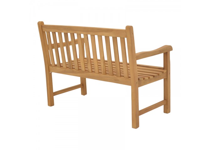 Καναπές Nat pakoworld teak ξύλο σε φυσική απόχρωση 120x57x96εκ