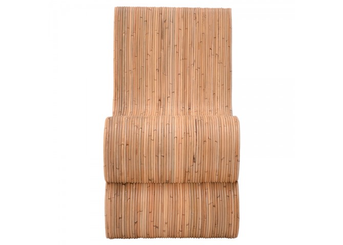 Πολυθρόνα Favorsy pakoworld rattan σε φυσική απόχρωση 65x52x90εκ