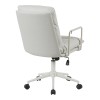 Καρέκλα γραφείου διευθυντη Kreno pakoworld PES γκρι 56x67x89-97εκ