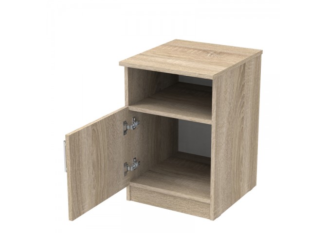 Κομοδίνο Galdi pakoworld σε sonoma απόχρωση 40x45x60εκ