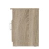 Κομοδίνο Galdi pakoworld σε sonoma απόχρωση 40x45x60εκ