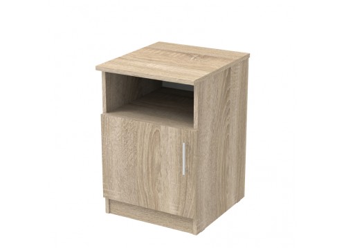 Κομοδίνο Galdi pakoworld σε sonoma απόχρωση 40x45x60εκ