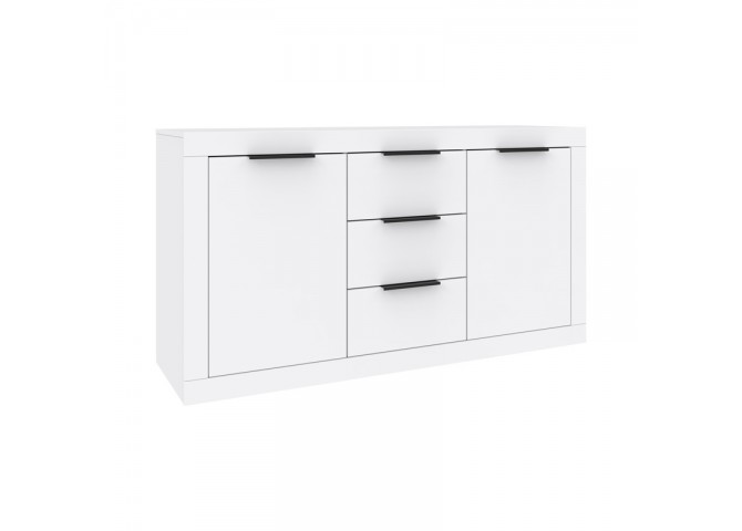 Μπουφές Doha pakoworld σε λευκή απόχρωση 150x45x80.5εκ
