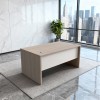Γραφείο εργασίας Armadi pakoworld sonoma-λευκό 150x75x75εκ