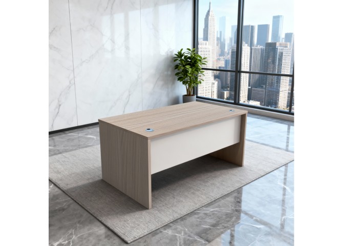 Γραφείο εργασίας Armadi pakoworld sonoma-λευκό 150x75x75εκ