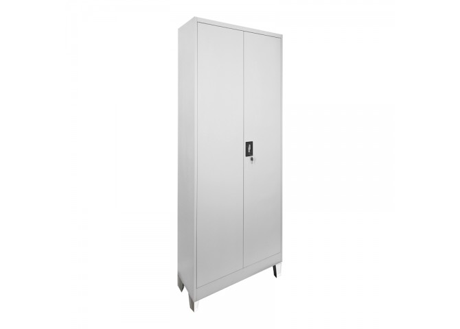 Μεταλλική ντουλάπα Ugren pakoworld σε ανοιχτό γκρι 70x40x190εκ