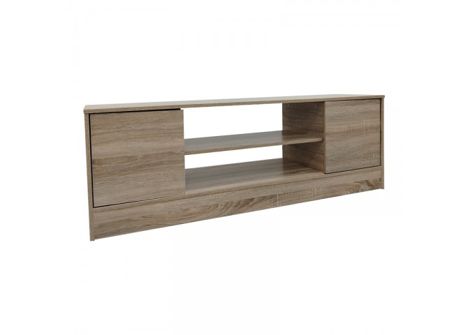 Έπιπλο τηλεόρασης Sasa pakoworld σε sonoma απόχρωση 120x35x41.5εκ