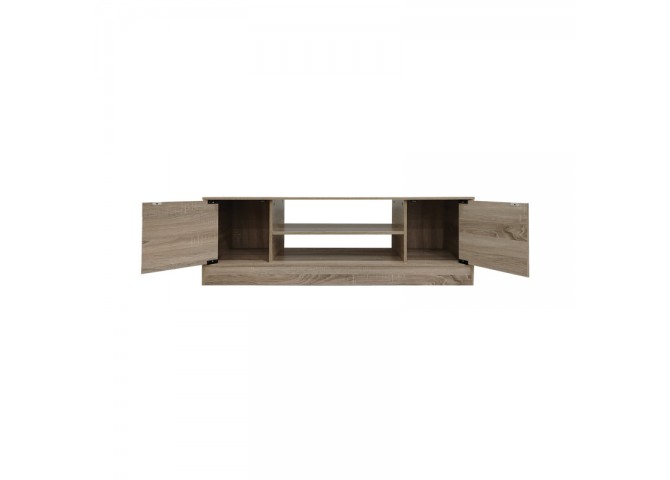 Έπιπλο τηλεόρασης Sasa pakoworld σε sonoma απόχρωση 120x35x41.5εκ