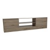 Έπιπλο τηλεόρασης Sasa I pakoworld σε sonoma απόχρωση 150x35x41.5εκ