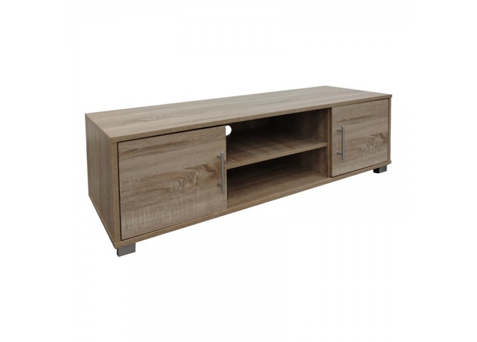 Έπιπλο τηλεόρασης Serank pakoworld σε sonoma απόχρωση 120x40x40εκ