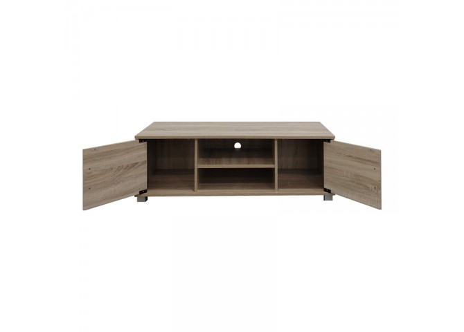 Έπιπλο τηλεόρασης Serank pakoworld σε sonoma απόχρωση 120x40x40εκ