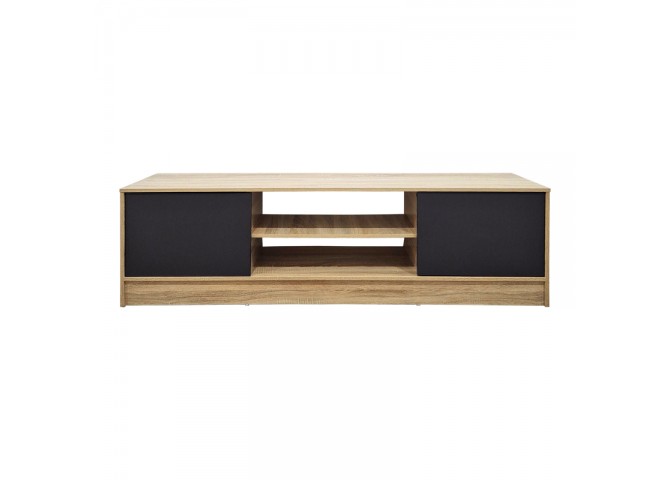 Έπιπλο τηλεόρασης Sasa pakoworld sonoma-ανθρακί 150x35x41.5εκ