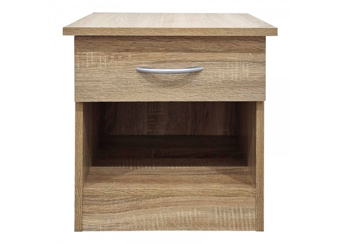 Κομοδίνο Bedy pakoworld sonoma 40x34x42εκ