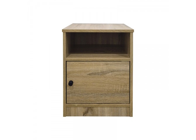 Κομοδίνο Lenea pakoworld sonoma 40x40x50εκ