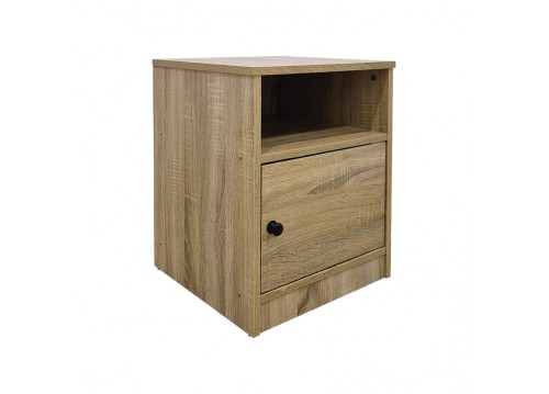 Κομοδίνο Lenea pakoworld sonoma 40x40x50εκ