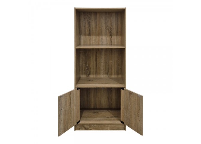 Βιβλιοθήκη Tekaro pakoworld sonoma 60x30x120εκ