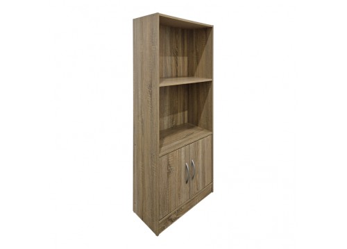 Βιβλιοθήκη Tekaro pakoworld sonoma 60x30x120εκ
