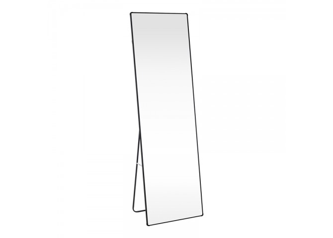 Καθρέπτης Moira pakoworld αλουμίνιο μαύρο 50x28x160εκ