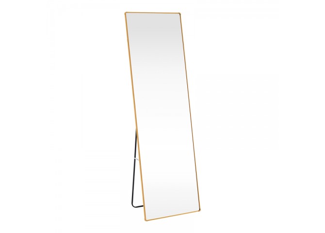 Καθρέπτης Moira pakoworld αλουμίνιο χρυσό 50x28x160εκ
