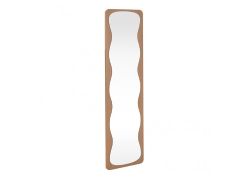 Καθρέπτης Jenia pakoworld mdf σε φυσική απόχρωση 40x40x160εκ