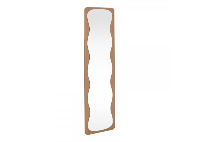 Καθρέπτης Jenia pakoworld mdf σε φυσική απόχρωση 40x40x160εκ