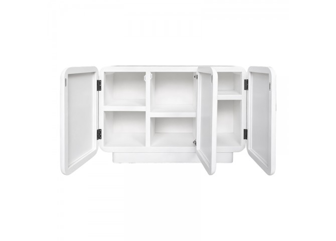 Μπουφές Kooldio pakoworld mdf λευκό 120x37.5x69εκ