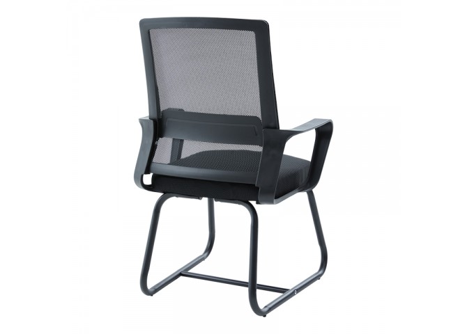 Καρέκλα επισκέπτη Palma pakoworld mesh μαύρο 46x52x94εκ