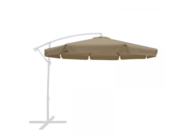 Ανταλ/κό Πανί Μπεζ  Φ300cm  ΟΜΠΡΕΛΑ HANGING ALU