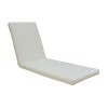 Μαξιλάρι ξαπλώστρας υφασμάτινο εκρού foam+polyester