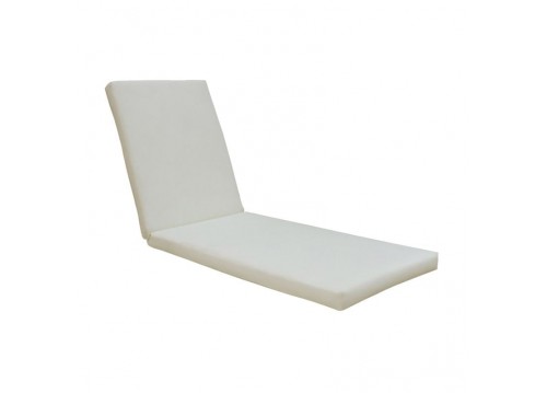 Μαξιλάρι ξαπλώστρας υφασμάτινο εκρού foam+polyester